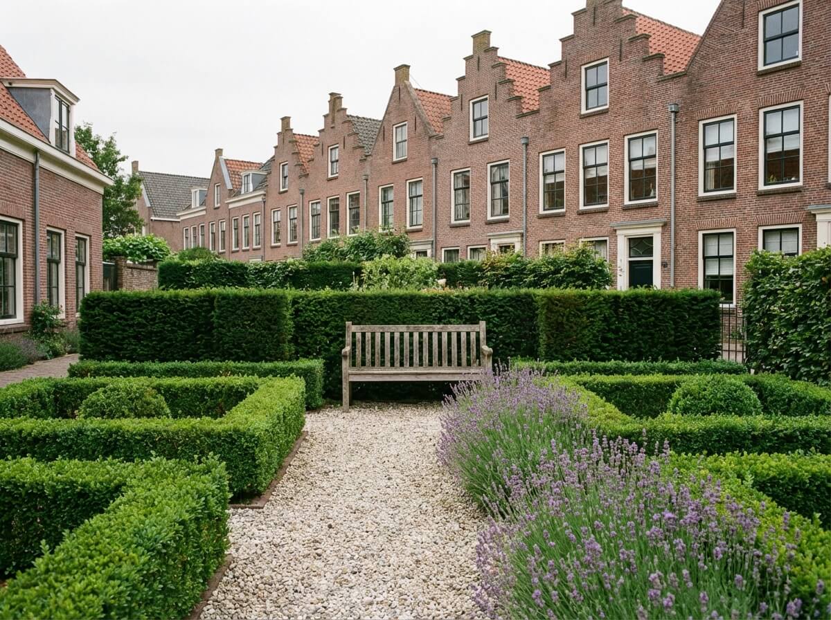 Tuin renovatie Oud-Zuid Amsterdam met nieuwe beplanting en terras